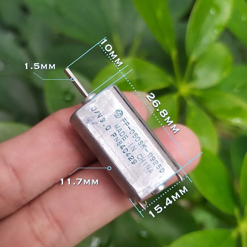 Micro Motore DC Mabuchi FF-050SK-11170 - 7 Volt, 10400 RPM, Per - Foto 7