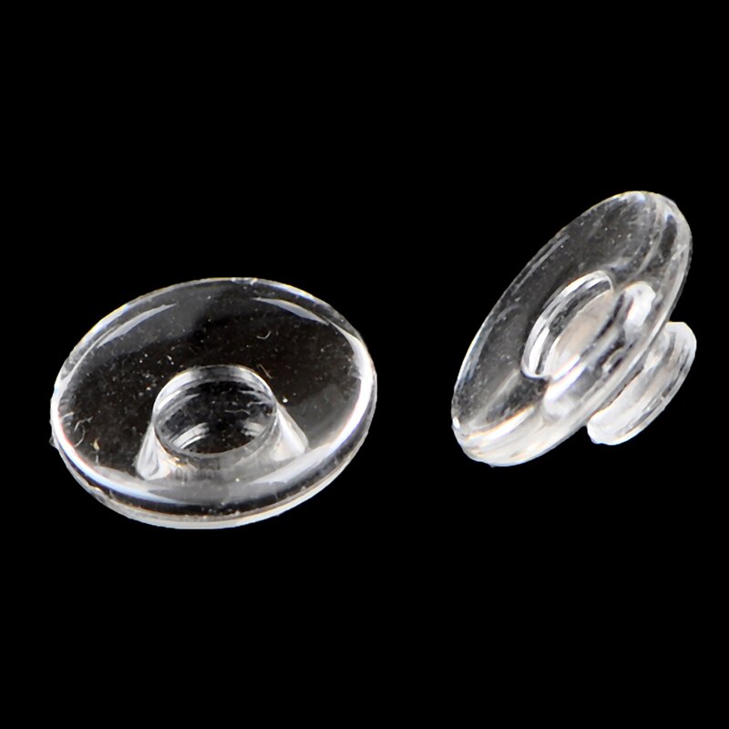 20PCS=10 Pairs Clear Anti-Slip Glasses Nose Pads Silicone Eyeglass Sunglass Nose Pad