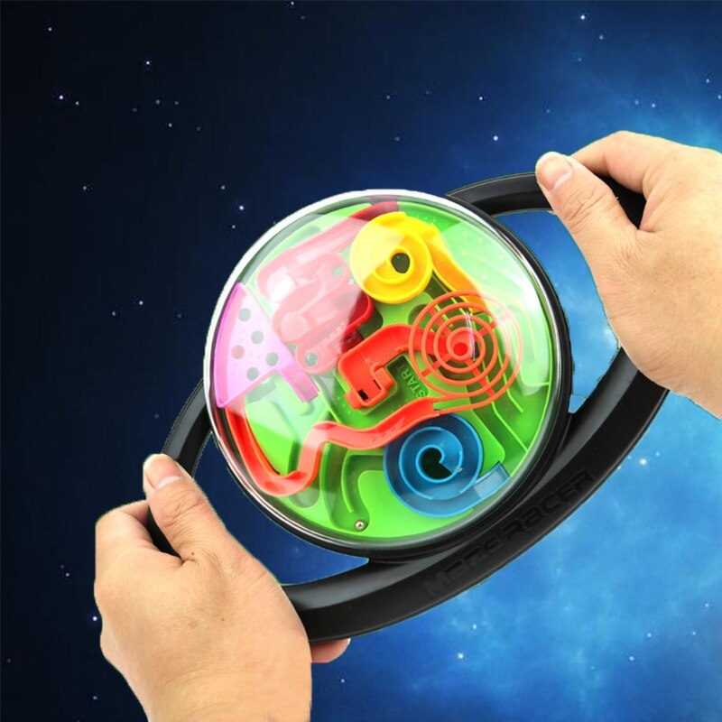 3D Labyrinth Magic Rolling Ball Puzzle Brain Teaser Game Sphere Maze for Kids