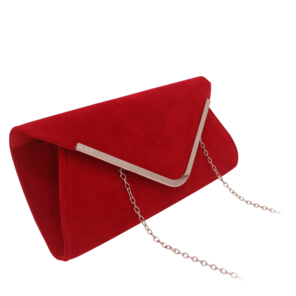 Populaire Dame Clutch Avondtasje Graceful Velours Winkelen Party Bruiloft Envelop Clutch Bag Voor Lady Vrouw Jong Meisje