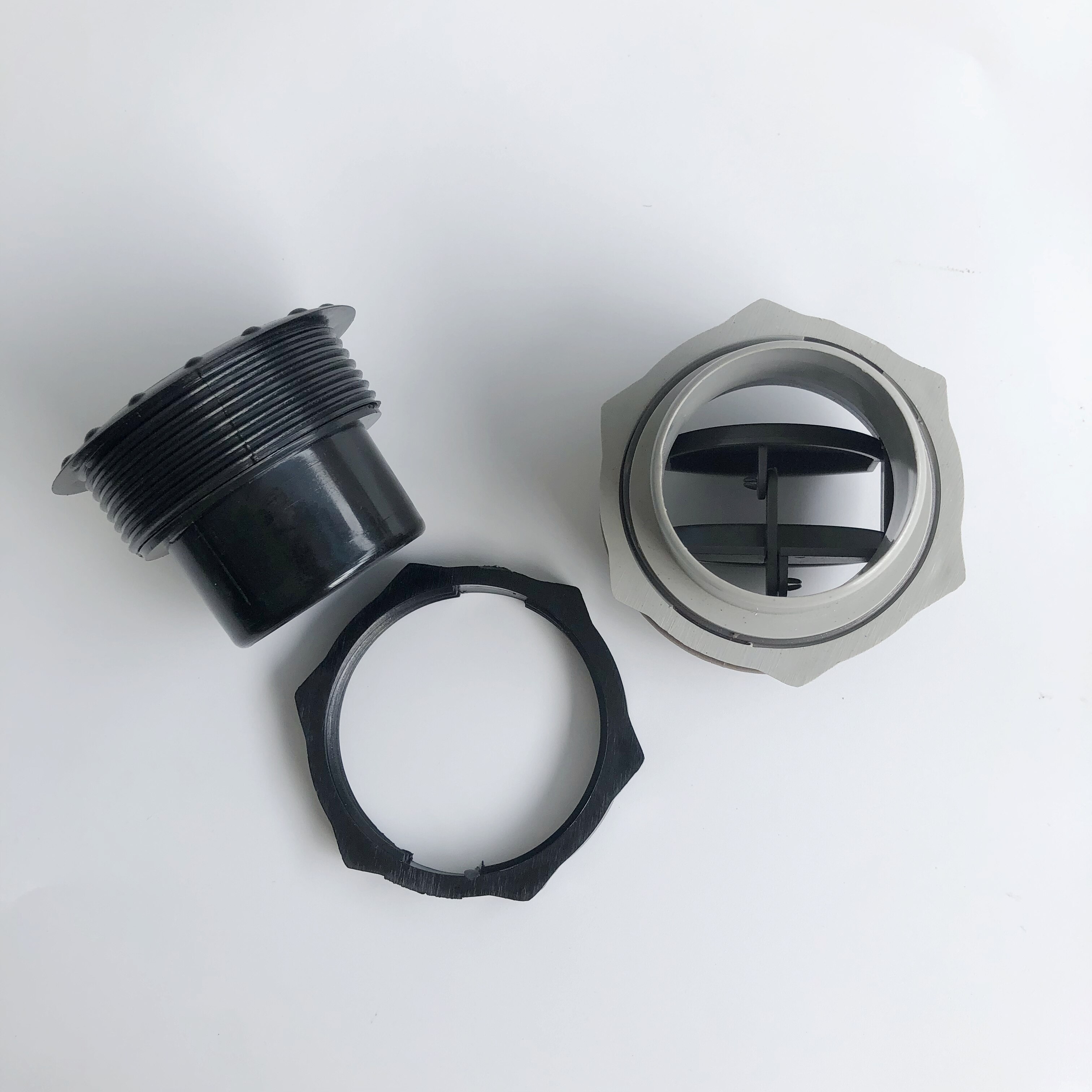 Universal 60mm 2.35" Round A/C Air Outlet Vent for RV Bus Boat Yacht Auto Car Air Conditioner Vent Replacement Parts Accessories