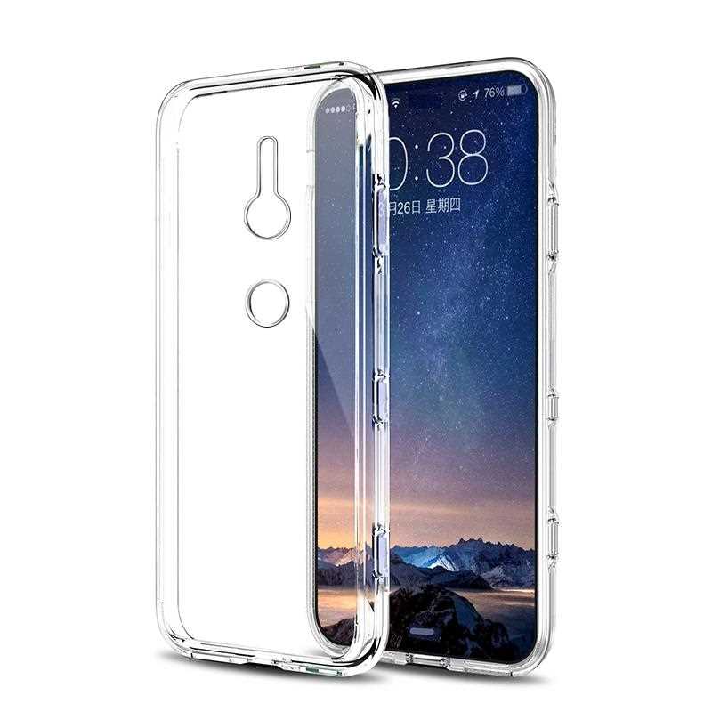 Ultra Thin Clear Transparant Soft Case Voor Sony Xperia XZ3 XZ2 XZ1 Compact Xz Premium Xzs Telefoon Case Cover: For Sony XZ