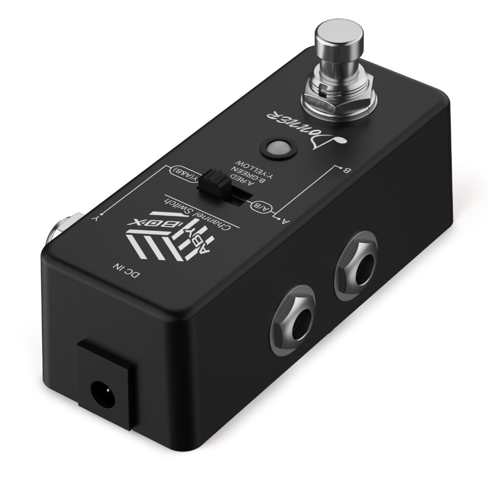 Donner ABY Switcher Box Guitar Pedal ABY Line Selector Audio Channel Swith Combine Effect Pedal True Bypass Guitar Accessories