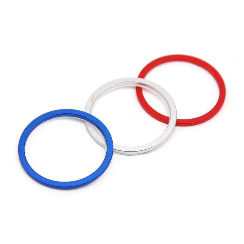 Botón de arranque y parada de motor de aluminio para coche, embellecedor de cubierta de anillo para VW Jetta MK7 Passat B8 CC Touran Magotan, 2 uds.