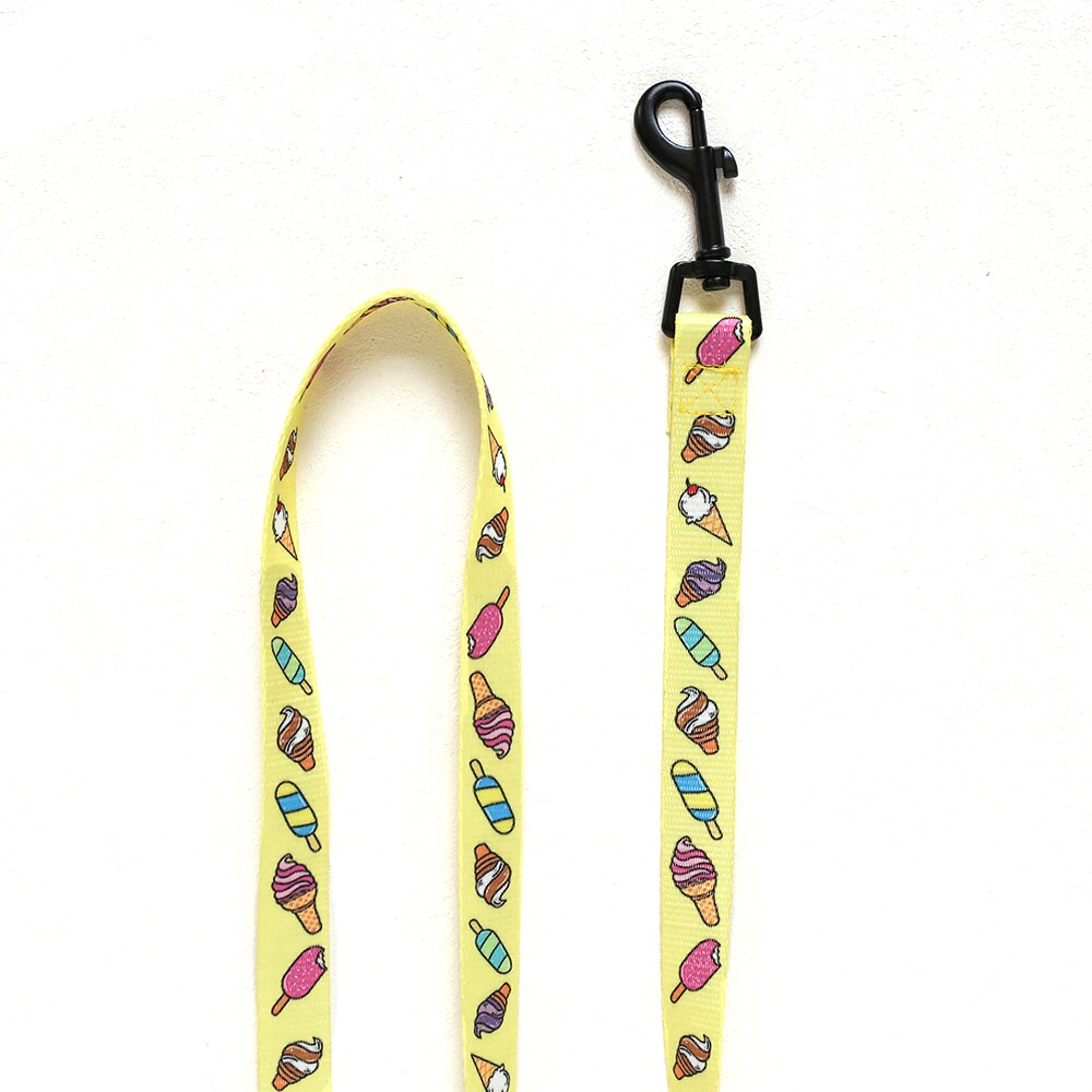 Unicorn Small Dog Harness No Pull Dog Vest Harness for Small Medium Dogs Breathable Pets Puppy French Bulldog Harness Leash Set: Yellow dog leash / M