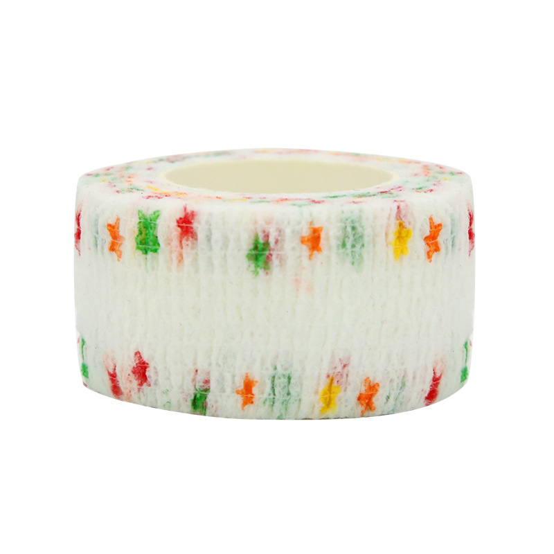 1 Rolle Fingerverband, elastisches Klebeband, Verband, Gips, selbstklebendes Wundband, Patch, Verband, Gipsverbände: Gelb