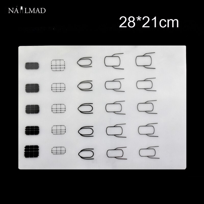 1 st Stempelen Mat Siliconen Nail Art Schilderen Mat Voor Stempelen Decals Reverse Magic Workshop Nail Art Gereedschap