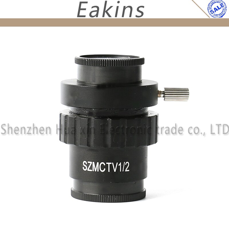 Isaac Technologies 0.5x C-Mount Lens Adapter For Trinocular Microscope - With 23.2mm/30mm/30.5mm Rings