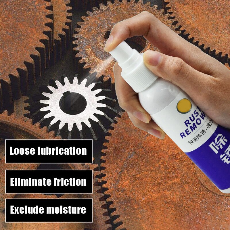 120ml Multi-purpose Rust Remover- Rust Inhibitor Derusting Spray Car Maintenance Clean NJ88
