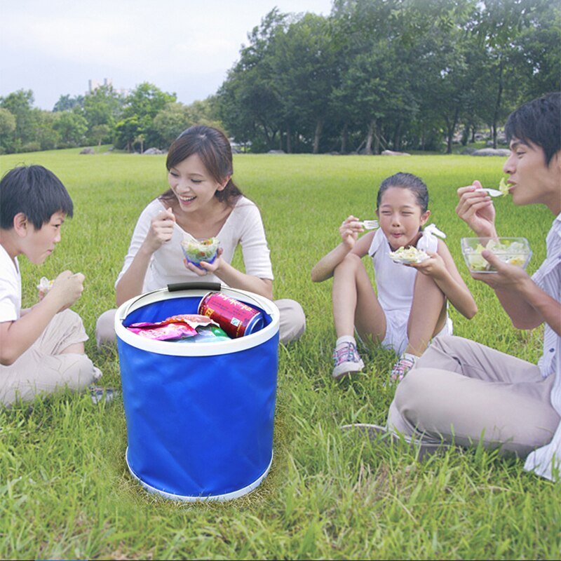 Bucket Folding Bucket Car Wash Car Bucket Fishing Bucket Washing Retractable Vehicle Bathroom Kitchen Clean Canvas Supplies