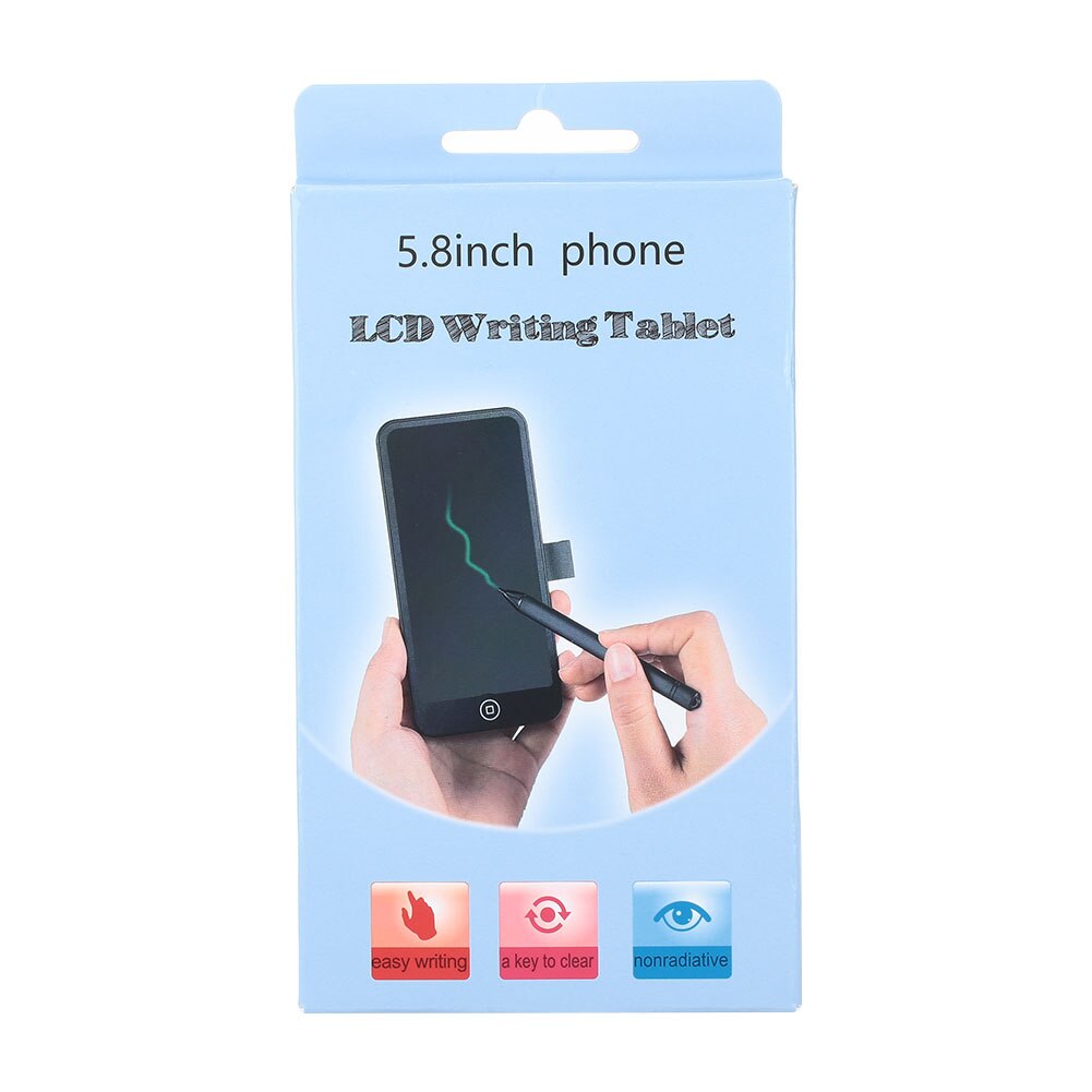 Ultra Thin 5.8 Inch Mini LCD Writing Tablet Home Kids Graphics Board Handwriting Pads Board + Pen LCD Screen