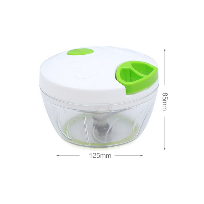 Picadora de comida para cocina, picadora Manual de mano para el hogar, procesador de cuerda, trituradora de ensalada, herramienta para verduras