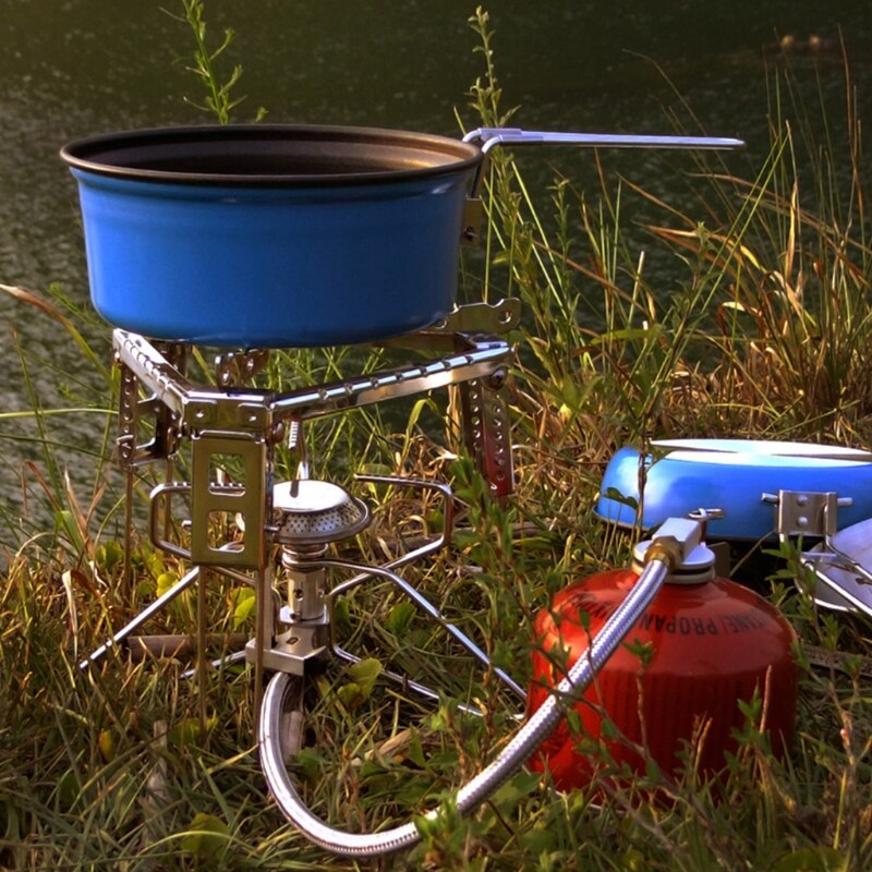 Foldable Triangle Stand Furnace Bracket Gas Stove Heat Resistance Collapsible Burner Stove Stand for Camping Cooking