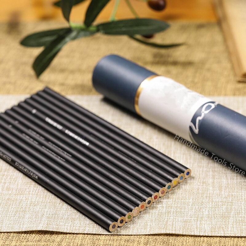 Lápices de colores para pintar y colorear, arcilla de cerámica esmaltada a mano, bricolaje, herramientas para colorear, 1 unidad