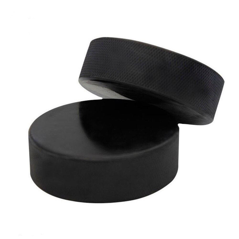6 Pcs Ice Hockey Pucks - Standard Training Balls - Professional Rubber Sports Supplies