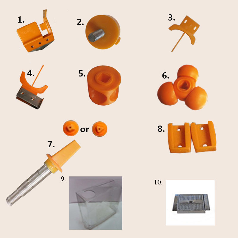 Exprimidor eléctrico de naranjas, piezas de repuesto, tornillo de bloqueo para máquina de exprimir naranjas, Producto popular, 2022