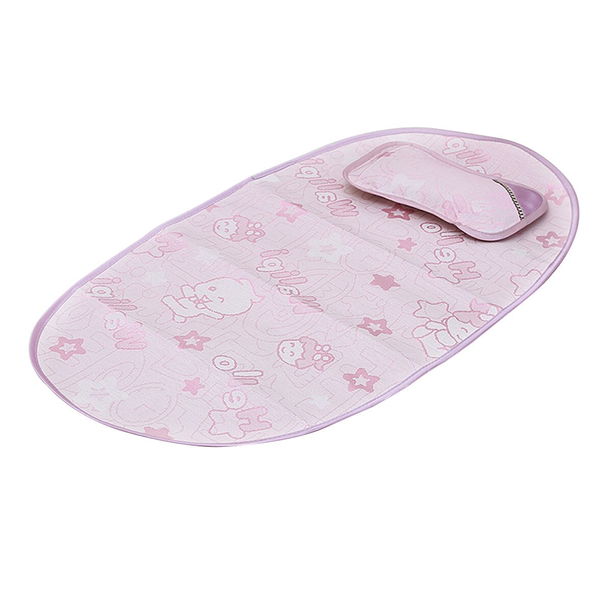 Opvouwbare Baby Wieg 0-1 Jaar Baby Bed Met Kussen Mat Set Draagbare Vouwen Wieg Met Netting Pasgeboren slaap Reizen Bed: pink