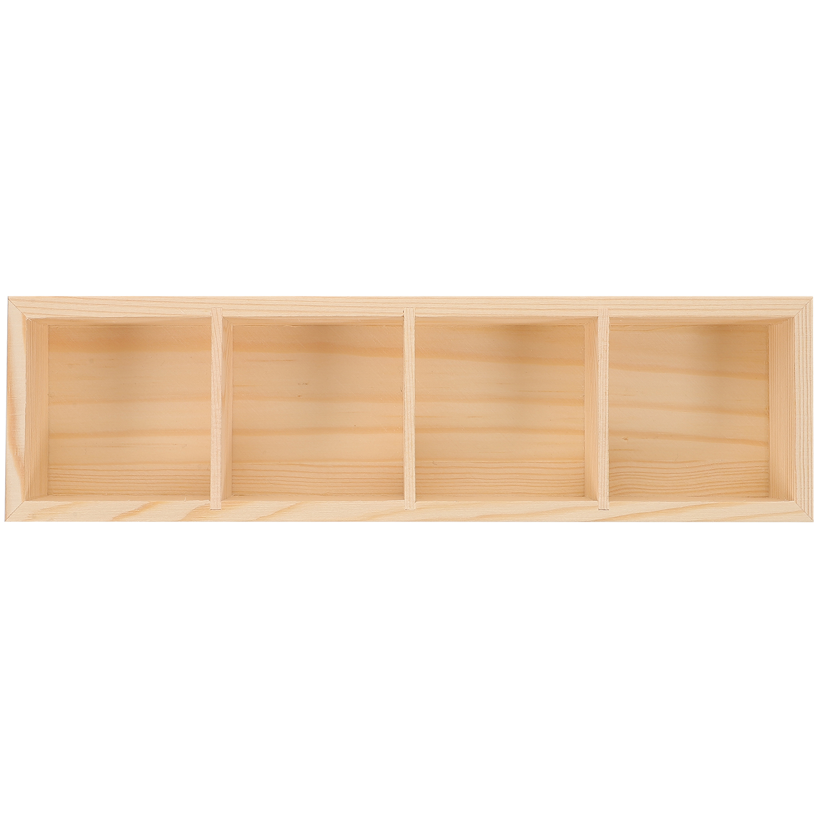 Wooden Texture Multi Compartments Storage Box Tea Bag ganizer Coffee Syrup Holder Sugar Packet Keeper Countertop Divided