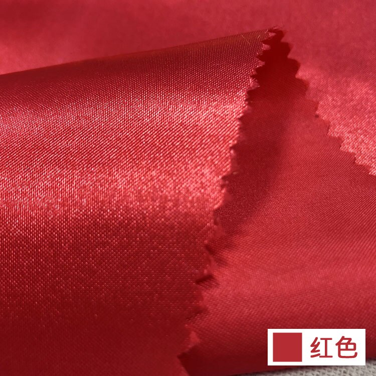 Tela satinada transpirable de 59 pulgadas de ancho, para caja de , Material de rendimiento para forro de ropa: Red