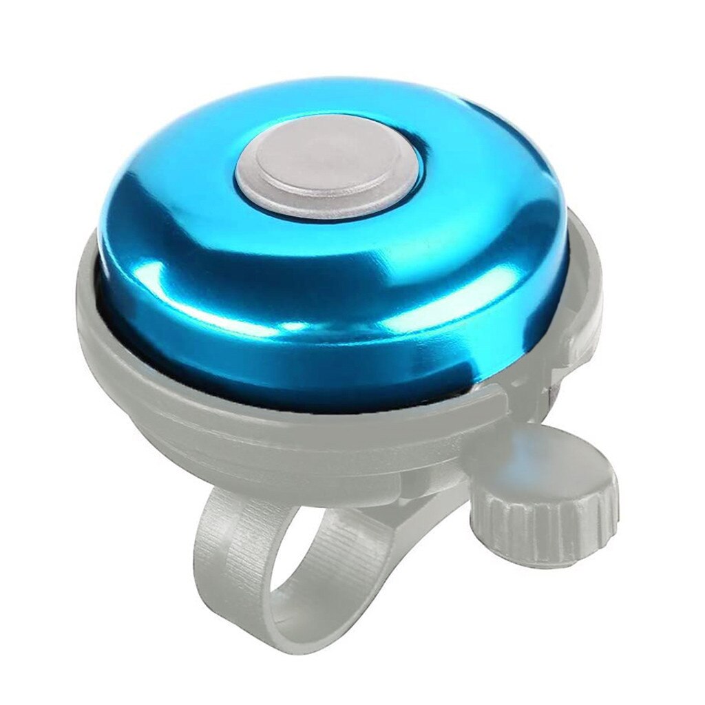 Right Hand Bicycle Bike Bell Aluminum Loud Crisp Clear Sound Adults Kids Ringer Outdoor Clear Sound Loud Replacement Right Hand: Blue 