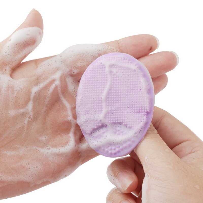 Baby Bad Cradle Cap Silicone Borstel Peuter Douche Massage Borstel Voor Droge Huid Haar
