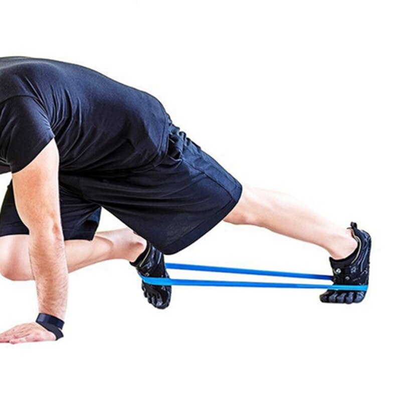 5pcs Sport Resistance Loop Bands Home Fitness Exercise Bands for Legs Glutes Workout FK88