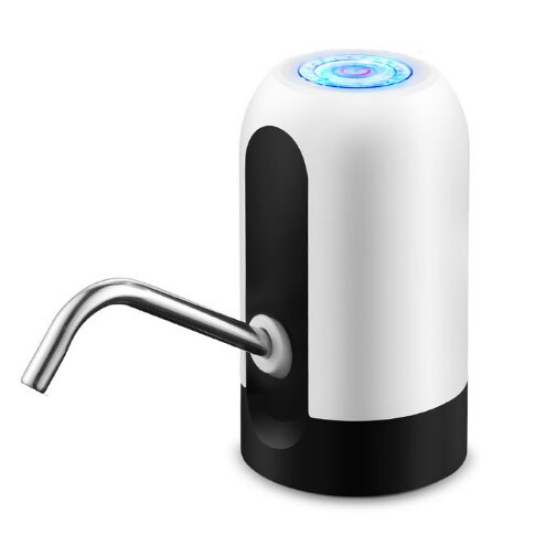Thuis Gadgets Water Fles Pomp Mini Barreled Water Elektrische Pomp Usb Charge Automatische Draagbare: White