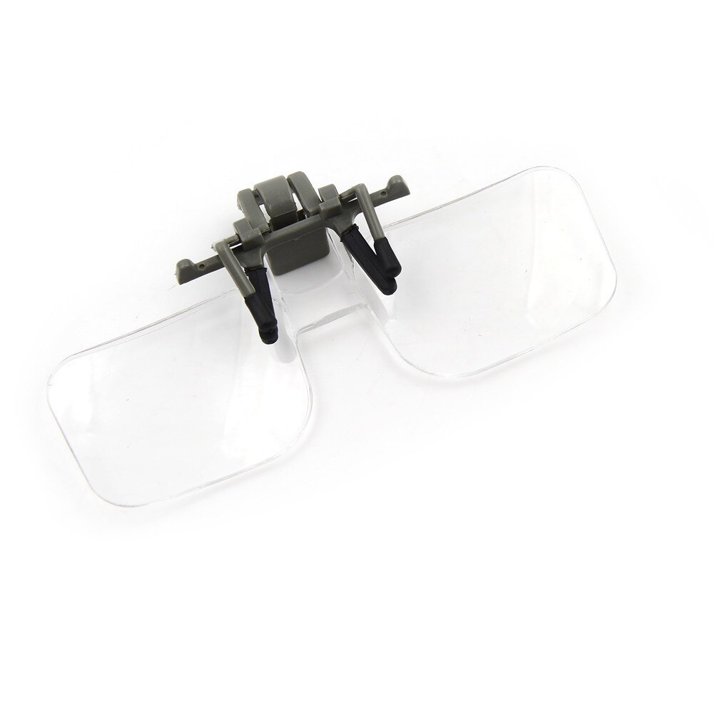 Magnifier Clip On Glasses Magnifying Glasses Eyeglasses Watch Repair Tool