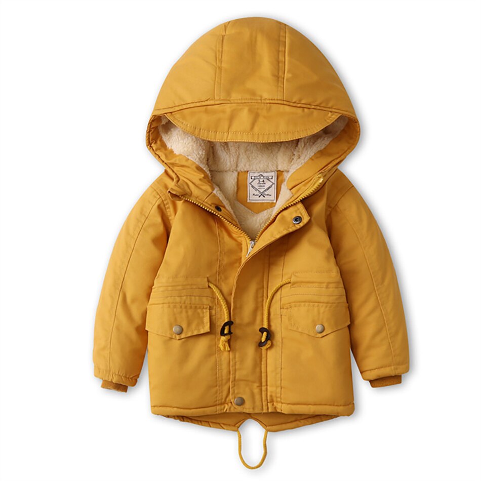 ZWY479 Mit Kapuze Warme freundlicher Jungen Oberbekleidung Frühjahr Herbst Jacke Für Jungen freundlicher Mantel Winter Vlies Jacken Graben freundlicher Kleidung