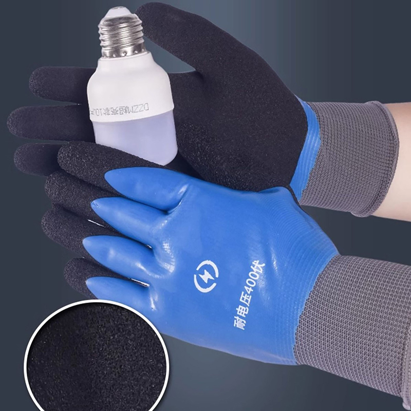 Isolerende Handschoenen Anti-Elektriciteit Beveiliging Handschoenen Rubber Elektricien Werken Antislip Bescherming Geïsoleerde Handschoenen