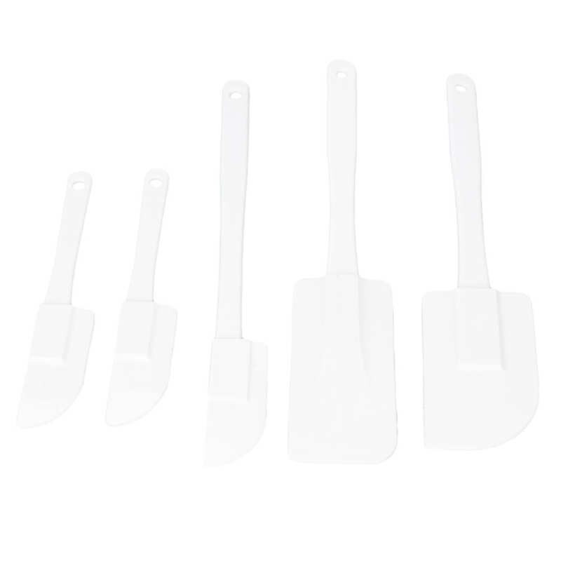 5pcs Wax Spatula Set Silicone Reusable Waxing Stirrer Applicator Multifunctional Wax Sticks for Home Salon Use
