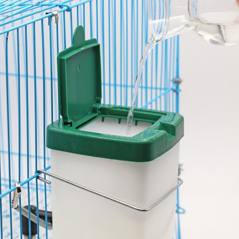 Kanin plastik vand drikkeflaske med spring klip & amp; wire beslag hamster bur tilbehør skåle og drinker til kæledyr