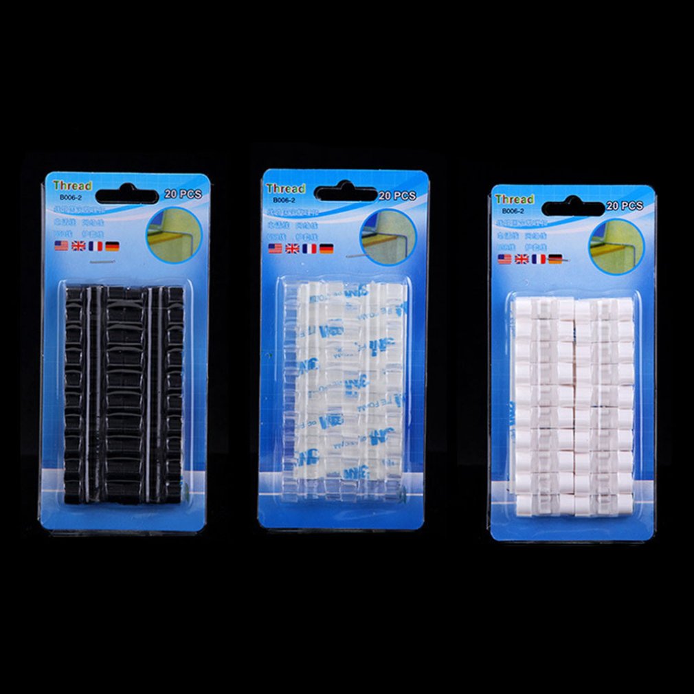 Zelfklevende kabeloproller oortelefoonkabel organizer kabelopberger oplaadkabelhouder clips voor het opladen van datakabels