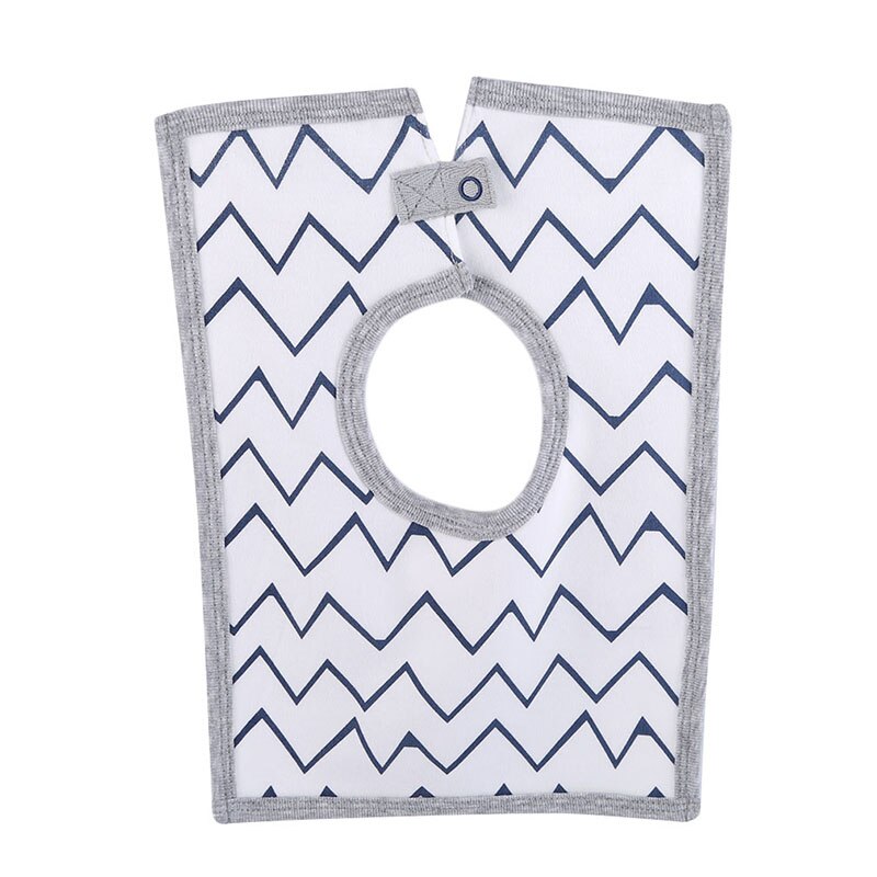 Unissex forma quadrada dos desenhos animados da criança à prova dwaterproof água bandana babadores infantil recém-nascidos saliva alimentação arroz toalha arroto roupas: White wave