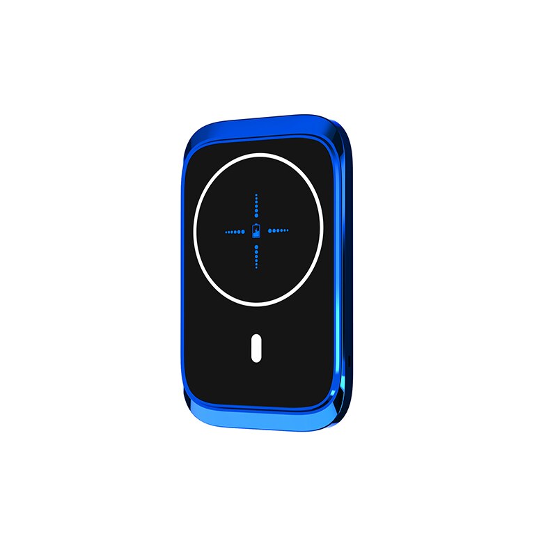 15w qi car phone holders, wireless chargers, car mounts, smart infrared for air vents, car chargers, wireless for iphone and xiaomi: Blue