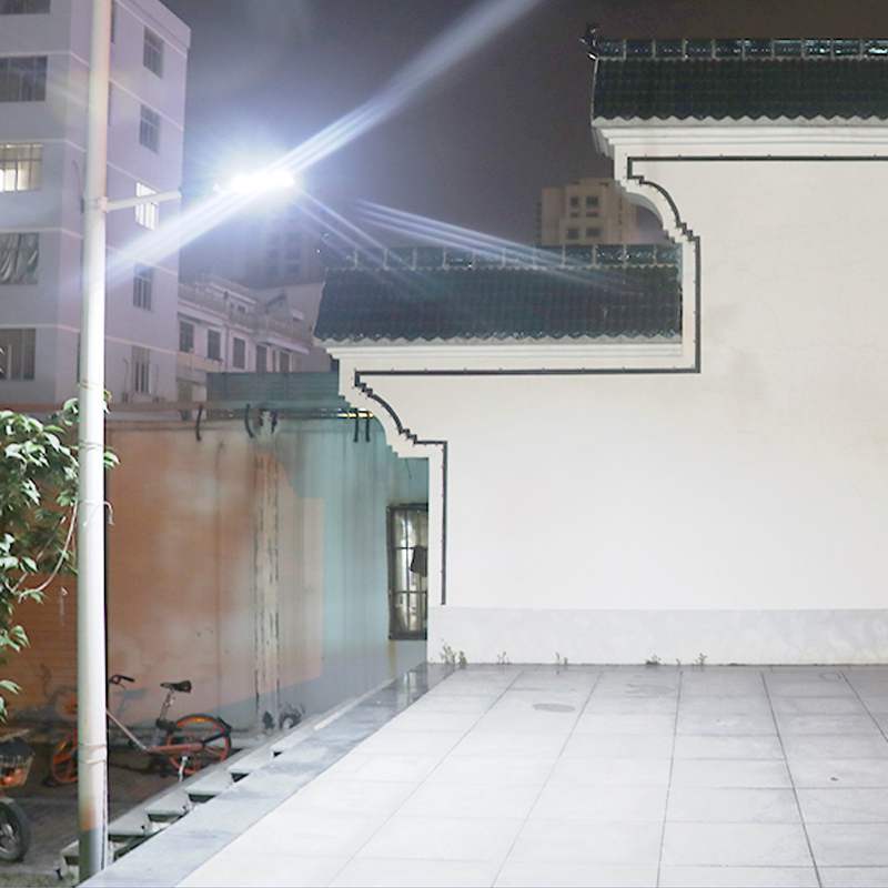 600W 1200W 1800W Polycrystalline Solar Panel LED Street Lights Remote Control IP65 Waterproof Outdoor Garden LED Solar Wall Lamp