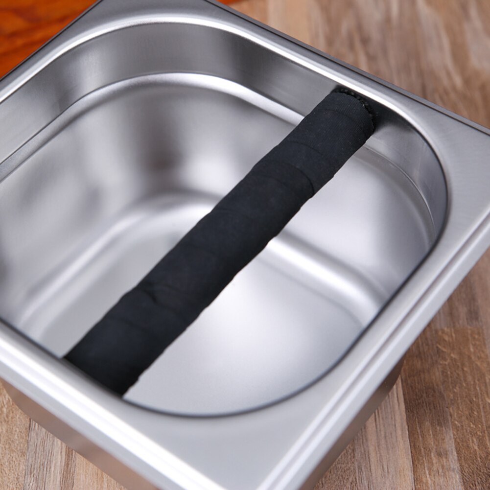 Barista Gadget Coffee Grind Trash Waste Box Machine Ground Stainless Steel Recycling Espresso Knock Container Dump Bin