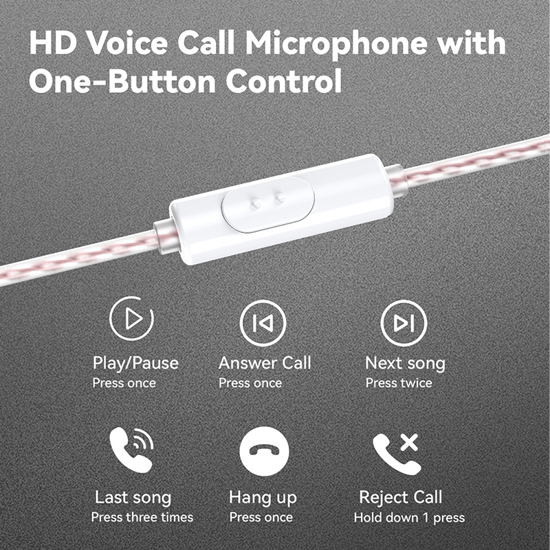 TKZK TK02 HiFi In-Ear Earphones - High-Purity OFC Cable 3.5mm 2Pin Plug Comfortable Wear for Wide Compatibility Improved Model