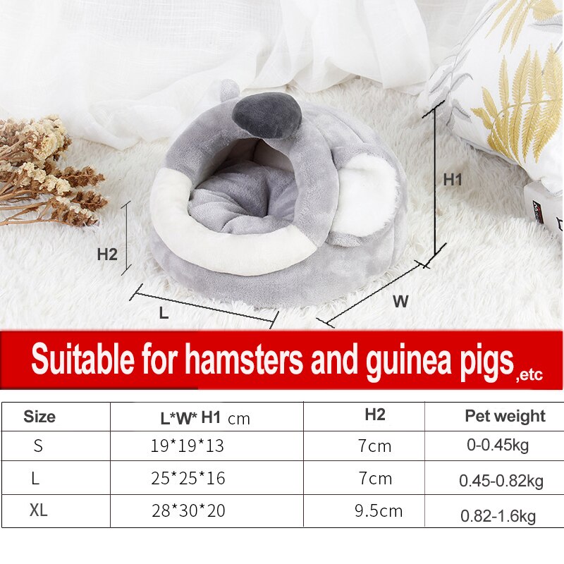 Waterproof Guinea Pig Blankets Washable Fleece Bedding Small Animals Absorbent Cage Liners Reusable Pee Mat Pad Cover for Hamster Ferret 4 Pieces (Paw Print, 30x30cm