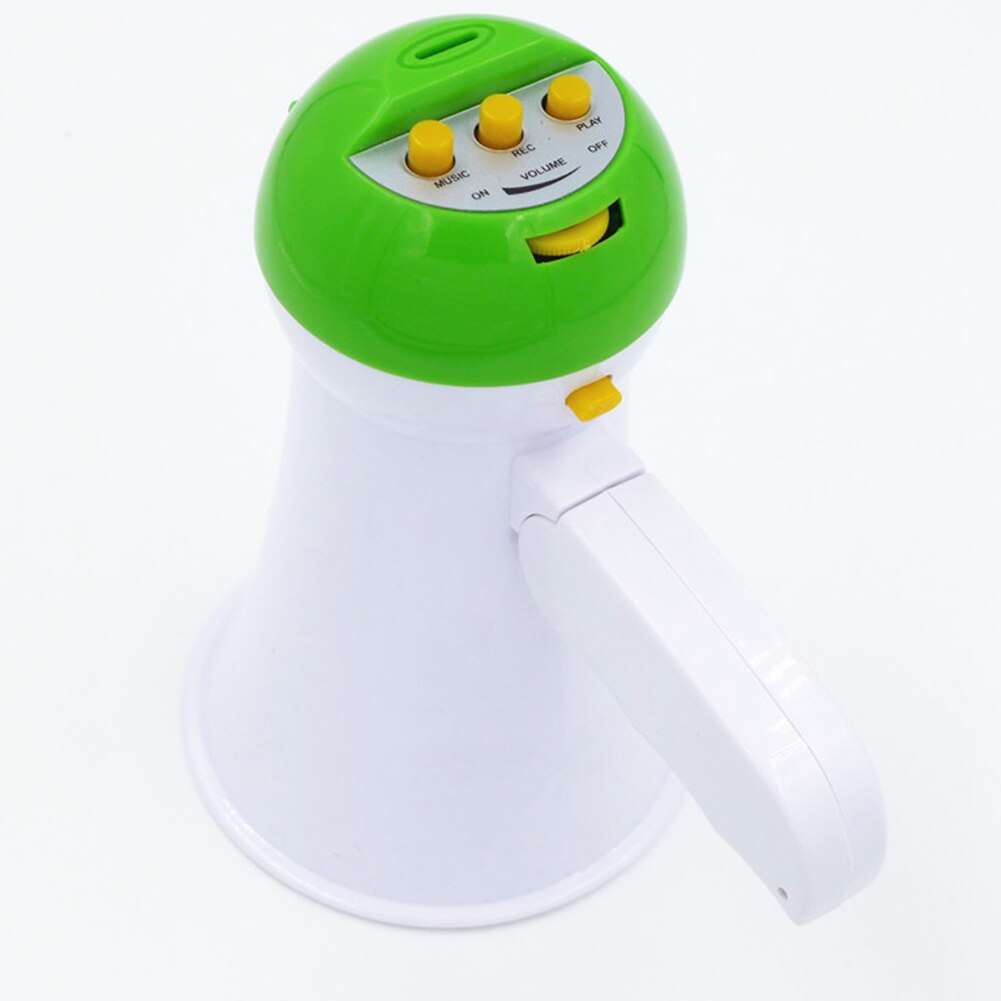5W Draadloze Megafoon Luidspreker Versterker Spelen Muziek Toespraak Opvouwbare Reizen Gids Opname Hoorn Handheld Draagbare Mini