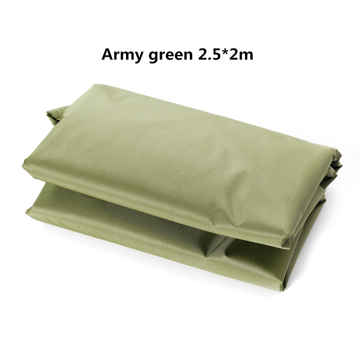 Outdoor Garden Patio Awning Cover Canopy Sun Shade Shelter Waterproof Top Cover Canopy Replacement: Amry green 2.5x2m
