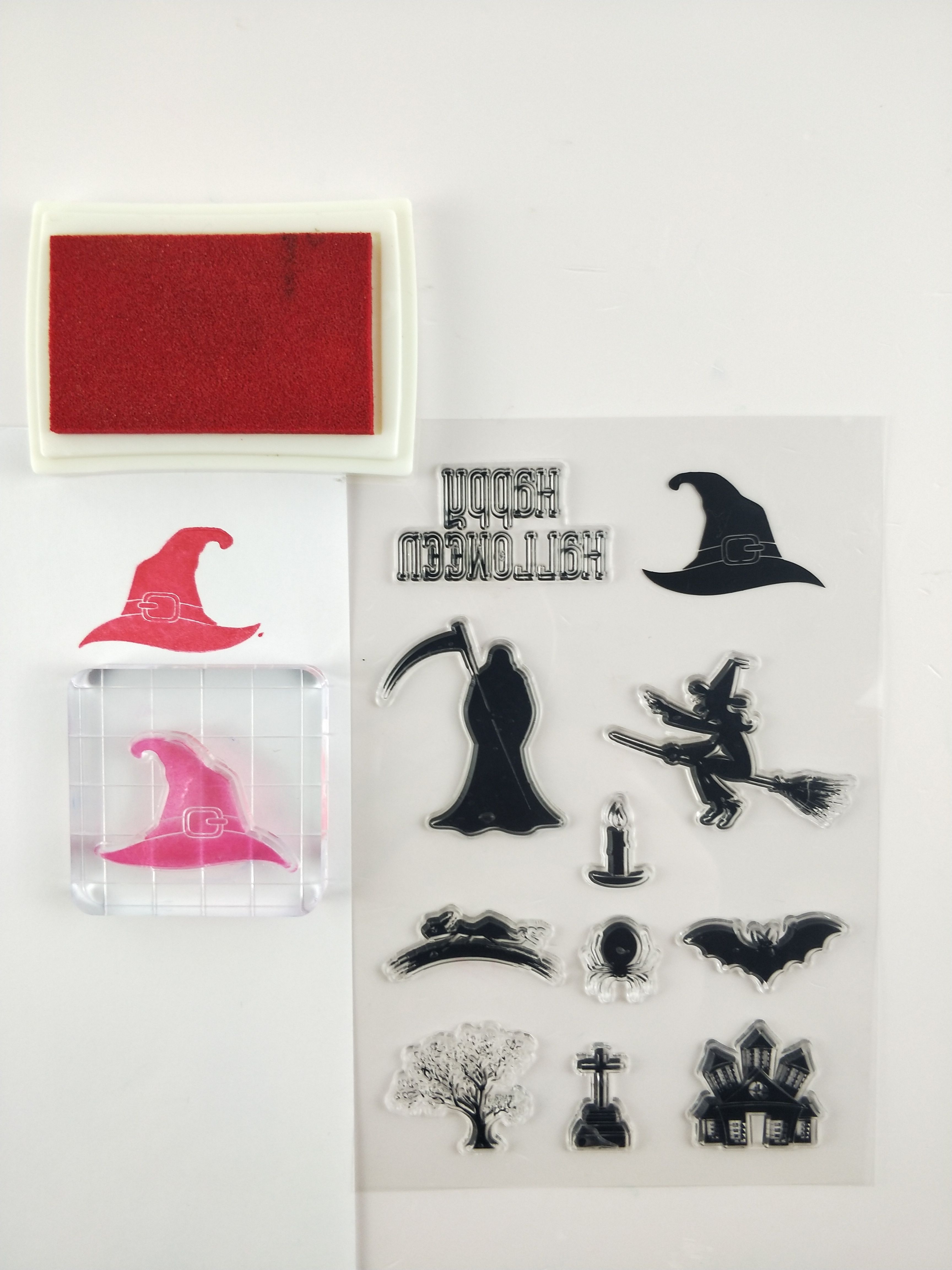 Stempel Retro Heksen Grafische Diy Signet Handgemaakte Transparante Afdichting Hergebruik Versiering Silicagel Dagboek Ambachtelijke Productie