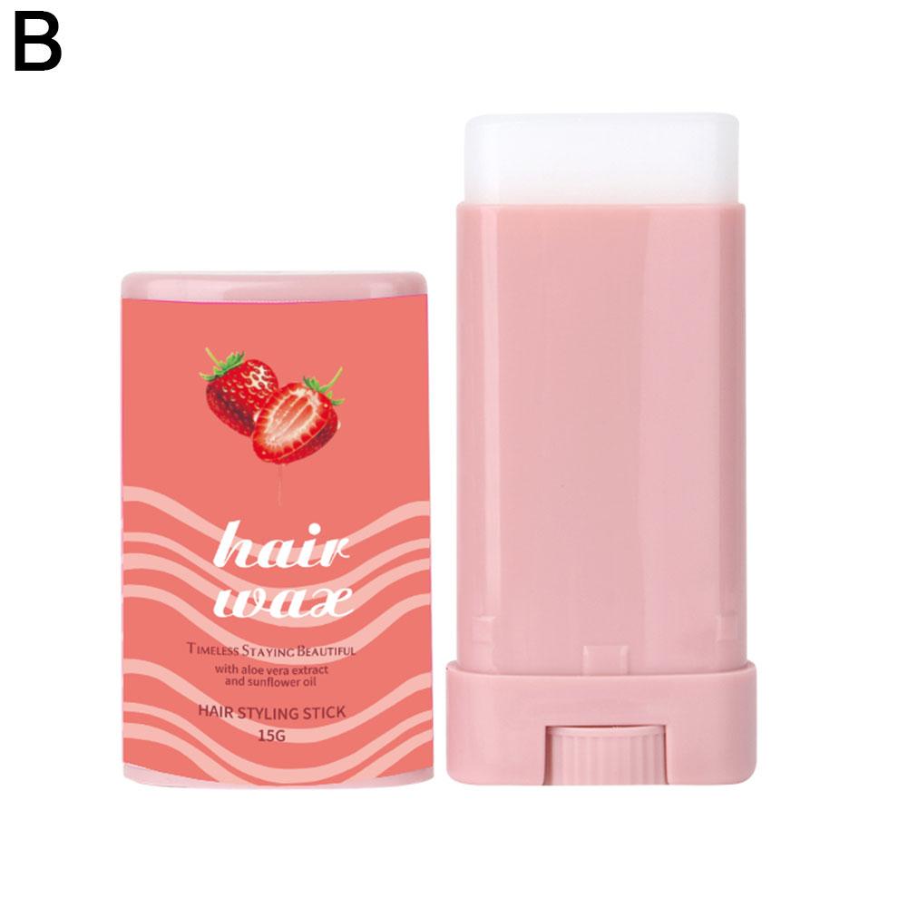 Hair Wax Stick Pomade Broken Frizz Maintain Style For Broken Hair Tidy Up Cream Safe Natural Ingredients Non Greasy: Yellow