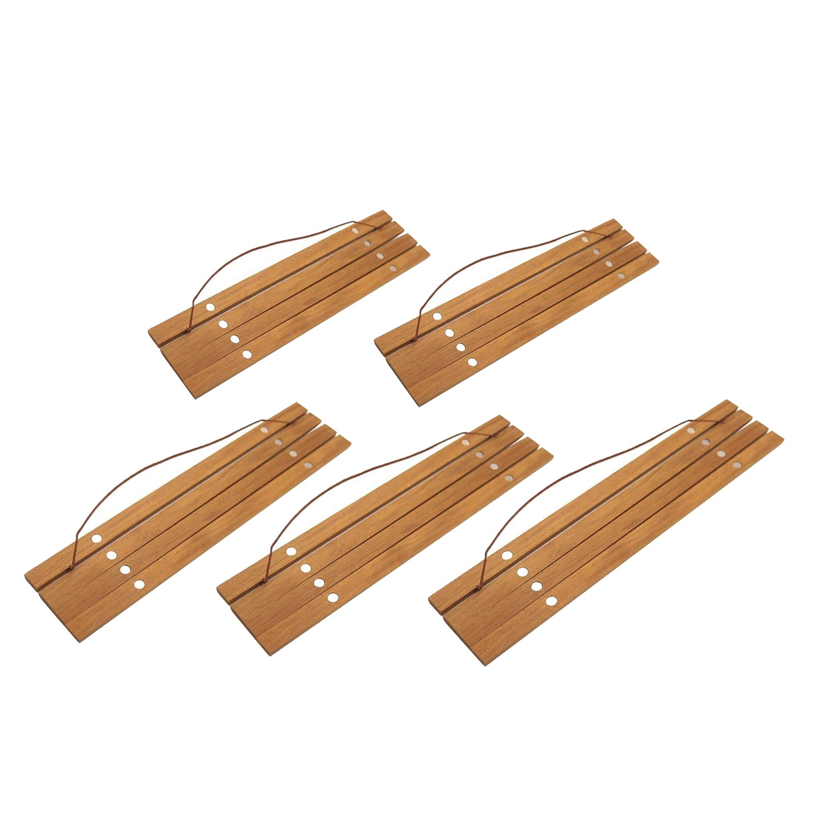 4pcs Magnetic Poster er Frame Teak Wooden er Frame Natural Painting Photo Frame Canvas Wall Art Craft Frame Art er