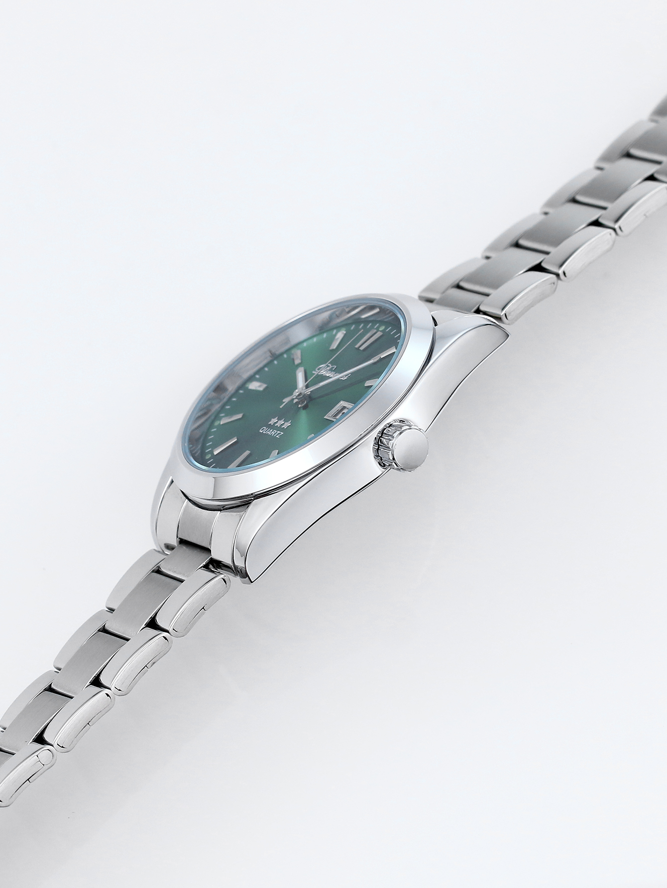 Denvosi Reloj de cuarzo luminoso resistente al agua para hombre informal de Simple