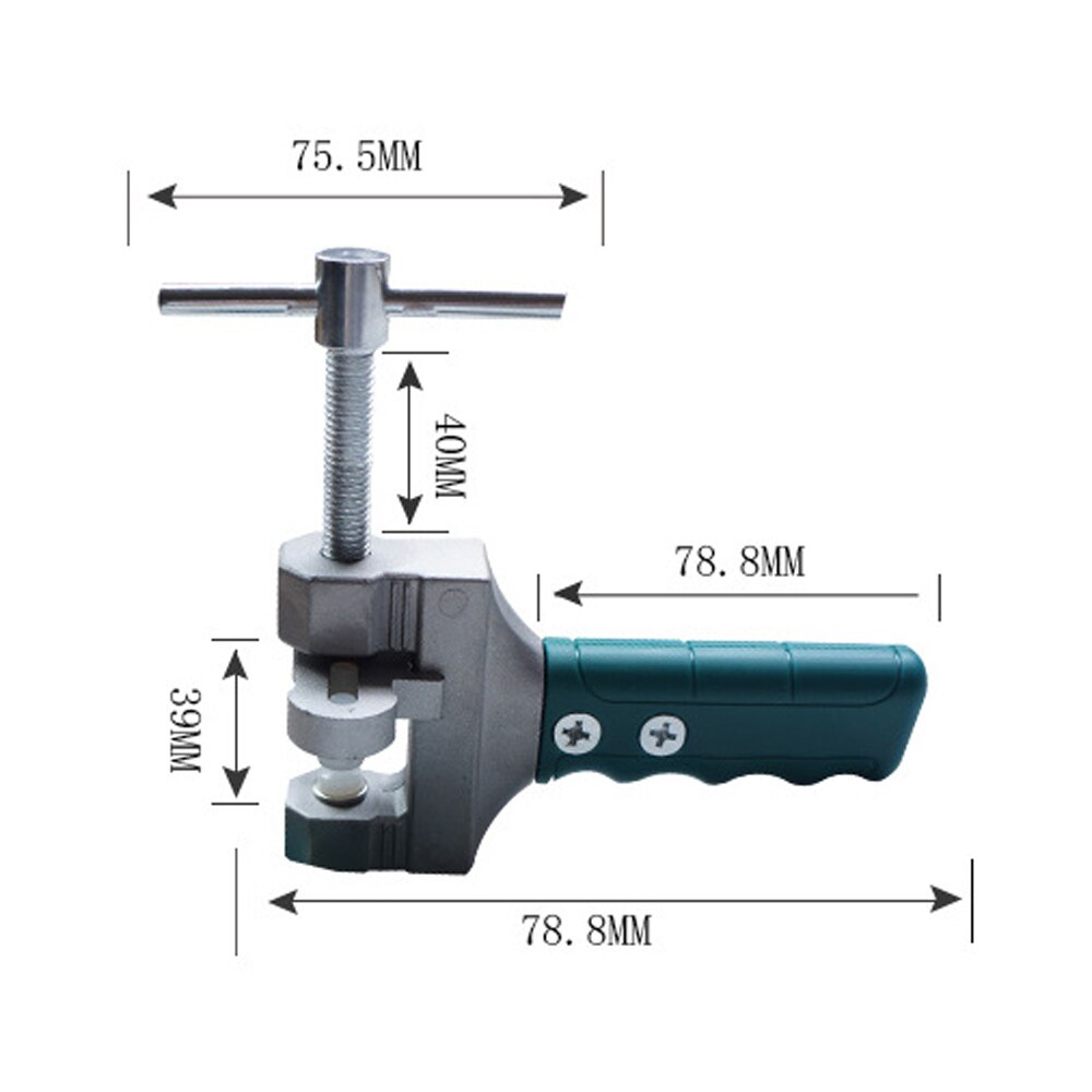 Portable Glass Tile Opener Hand-Held Large Wheel Ceramic Tile Glass Cutter Multi-function Glass Roller Cutter Tile Glass Opener