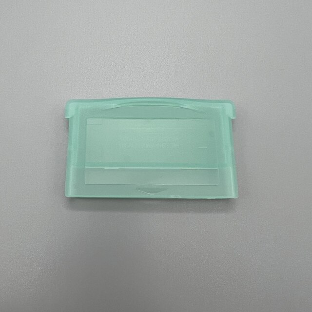 Plastic shell for GBA game card cartridge shell cover replacement part: Ice blue