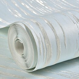 Vinyl Nieuwkomers Moderne Strepen Zelfklevende Behang 3d Reliëf Slaapkamer Woonkamer Wallpapers Wall Paper Home Decor Roll: E5 / 5mx53cm