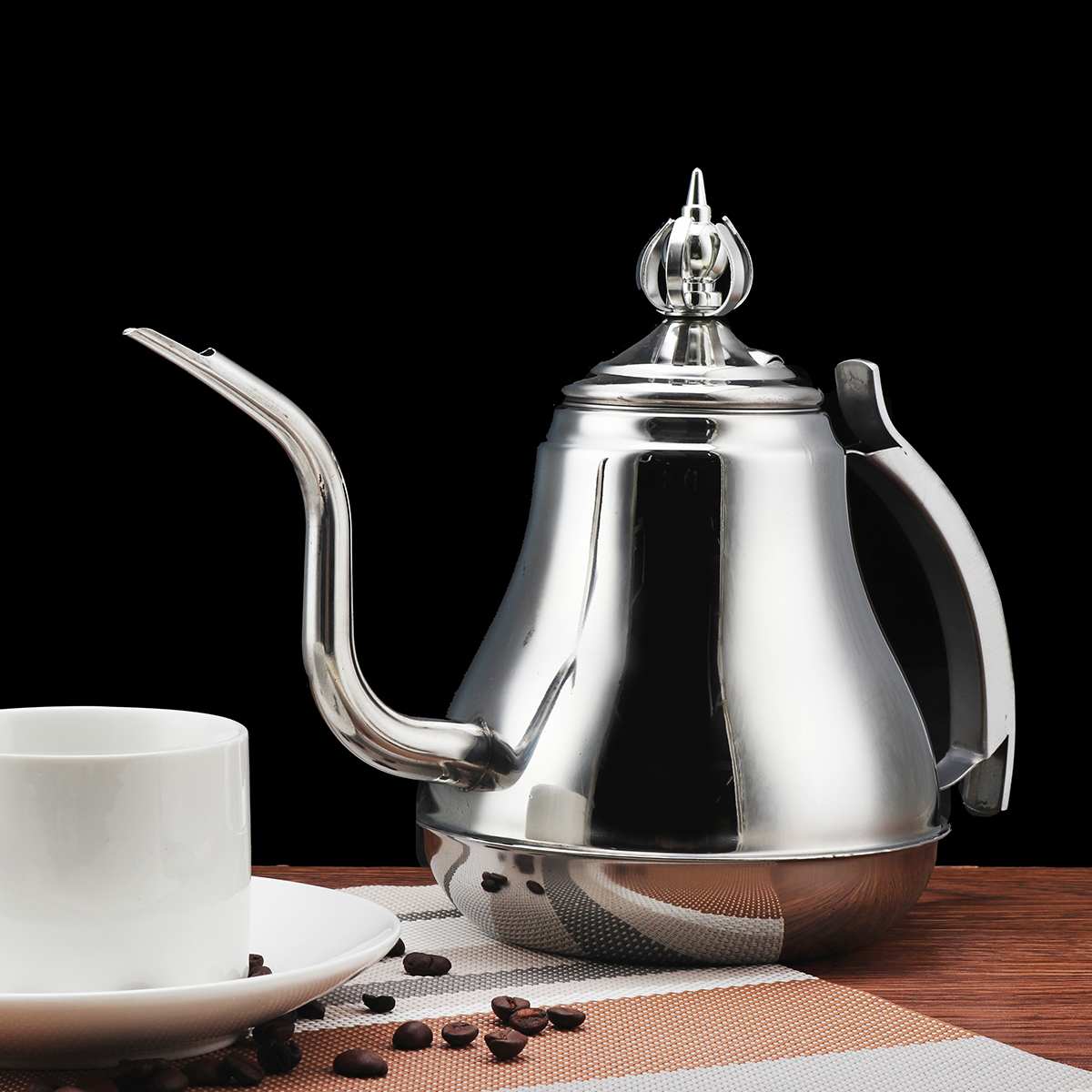 Tea Kettle Rust Resistant Stainless Steel Gas Electric Induction Stovetop Kettle Water Kettles Camping Teapot with Filter