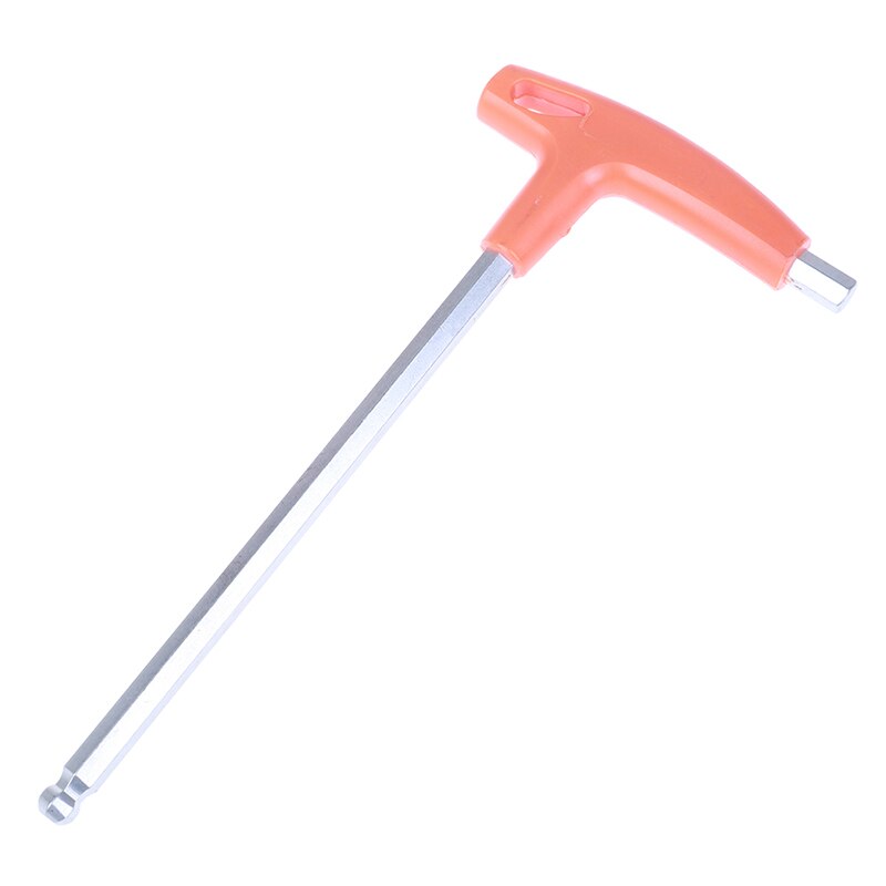 1Pc 2-10mm Metric T Shape Handle Allen Wrench Ball End Hex Key Long Arm